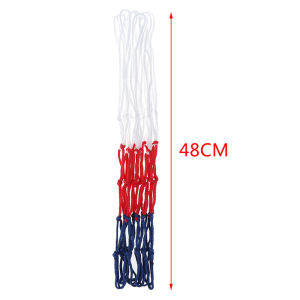 Lưới Bóng Rổ Tiêu Chuẩn Nylon Vành Rổ Bền Dụng Cụ Thể Thao Chuyên Nghiệp Cho Các Trận Đấu Tương Thích Với Giá Đỡ Bóng Rổ