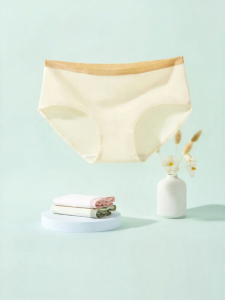THREEGUN | Antibacterial Thin High-Elastic Summer Breathable Cotton Briefs 3 Pieces