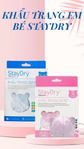 Combo Khẩu trang em bé StayDry