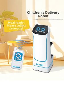 Intelligent Remote Controlled Meal Serving Robot Toy