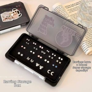 Portable Large Capacity Earring Storage Box