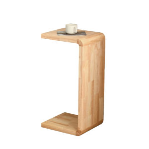 Sofa Side C-type Solid Wood Corner Table
