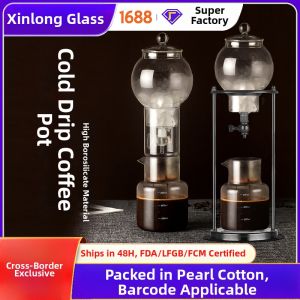 Drip Cold Brew Glass Coffee Pot Set