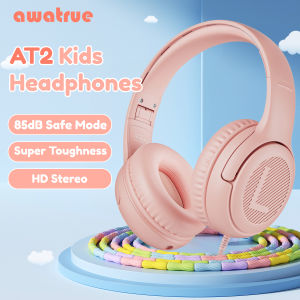Awatrue Kids Headphones Comfortable Toddler Headsets for School Ideal Gifts for Son Daughter Sound and Safe Listening Experience