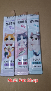 Combo 200 Thanh Súp Thưởng Cho Mèo Aichongrenjia Soup Thưởng Cho Mèo Súp Dinh Dưỡng Pet Snacks