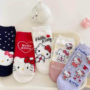 ถุงเท้าผู้หญิงแฟชั่น Sale (10คู่) คละสีคละลาย สไตล์ญี่ปุ่น Cotton100% F3