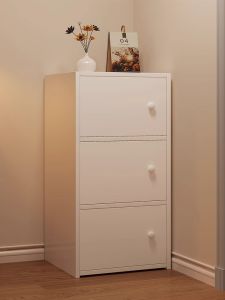 XUNHUAI | Wall-mounted Small Narrow Storage Cabinet with Doors