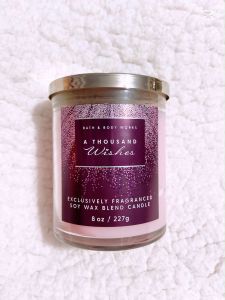 Coffee Whiskey/Mahogany Teakwood/Japanese Cherry Blossom Nến Thơm 1 Tim Bath & Body Works 8oz 227gr