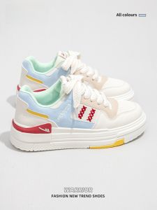 Warrior | 2025 Fall Winter New Style Casual Thick Sole Sneakers