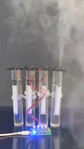 1set Module PCB Mist Maker / Mist Maker Modul DIY / Aksesori Pelembab Udara 108Khz 4Ch