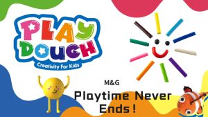 AKE040E3 & AKE040E4 M&G Play Dough Set for Kids – 6 & 12 Bright Colours Extra Soft Safe Non-Toxic Easy to Shape | Creativity Play for Ages 3+ | Educational Toy for Kids AKE040E3 & AKE040E4