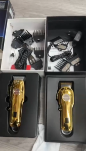 Kemei KM-PG 1986 Kemei KM-PG 2299 Hair Clipper Kit 2500MA Electric Hair Clipper Full Metal Rechargeable Electric For Men Barber Trimmer set