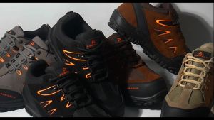 ROBWELD - Sepatu Pria Safety Boots Ujung Besi Kerja Proyek Hiking Tracking Touring Phanter 39 - 44