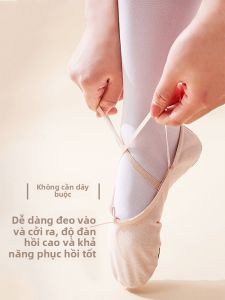 Giày Đào Tạo Múa Cho Bé Gái Đế Mềm
