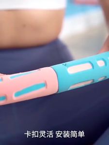 JF Indonesia Hula Hoop Foam Massage Hula Hoop Portable Olahraga Di Rumah/ bongkar pasang 8 batang TERMURAH/Hula Hoop Bongkar Pasang Olahraga Pengecil Perut Terpisah