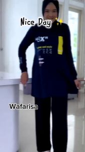 Tunik Wanita Lengan Panjang Aluna Tunik Bahan Kaos Katun Combed Apk Sablon Tunic Wanita Oversize Kekinian