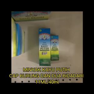 MINYAK KAYU PUTIH CAP BURUNG DAN DUA BIDADARI 11ML EXP: 9/2029