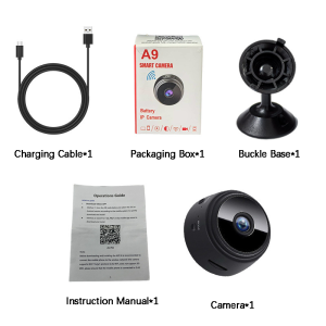 Mini Security Protection Camera Smart WiFi Wireless Video Surveillance 1080P HD Indoor Night Vision Secret Security Hoome Camera