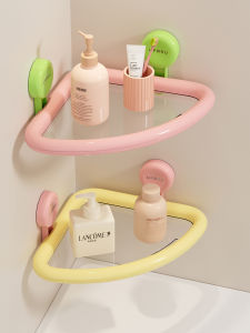 Giá Treo Tường Tam Giác Không Cần Khoan Cho Phòng Tắm Giá Để Đồ Gắn Tường Giá Để Đồ Dùng Vệ Sinh Cá Nhân Giá Đỡ Gắn Vào Tường Bằng Nhựa ABS