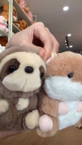 Potatotoystudio ตุ๊กตาสล๊อต ตุ๊กตาแฮมเตอร์ ตุ๊กตาสัตว์น่ารัก ยัดนุ่น ขนาด 14 Cm. พร้อมส่ง