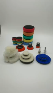 Bộ 34 miếng xốp đánh bóng 1/2/3 inch đĩa buffing chuyên dụng