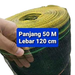 JARING WARING HITAM TL PANJANG 50 METER X LEBAR 120 CM