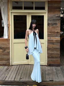 VENUIE | Resort Style Aqua Blue Elegant Set