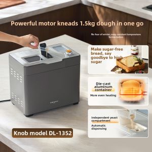 Donlim | Sugar-free Multifunction Automatic Household Bread Maker
