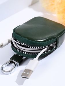 Túi Đựng Chìa Khóa Mini Dung Tích Lớn Khóa Kéo Túi Đựng Chìa Khóa Xe Hơi Đa Năng Đơn Giản Thiết Kế Vòng Eo Túi Túi Treo Nhỏ Cho Gia Đình Và Ô Tô