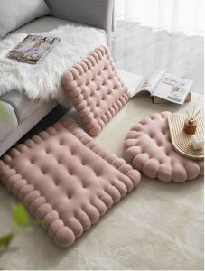 Nệm Ghế Bệt Ngồi Bánh Quy phong cách Nhật