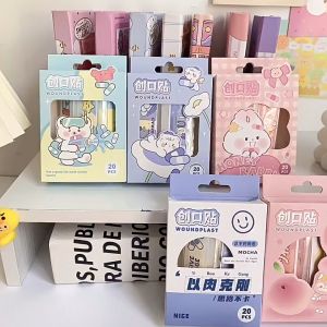 Cartoon Injury Plaster 20PCS 卡通创口贴20片 Plaster Luka Kartun Comel Cute Band Aid Bandage Woundplast Handyplast