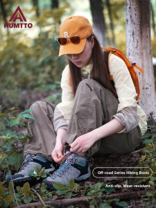 HUMTTO | Waterproof Slip-resistant Breathable High Ankle Hiking Shoes