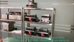 Máy làm hotdog que kiểu Pháp model WF-219 công suất 1500W