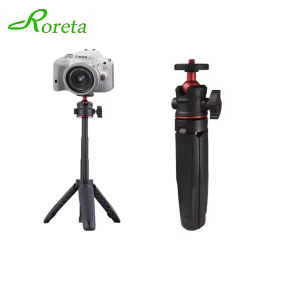 Roreta 2025 new Mini Selfie Stick Tripod Stand Handle Grip for GoPro Insta360 DJI Action Pocket CameraExtension Pole Tripod