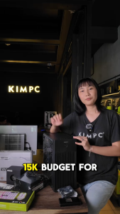 KIMPC Ryzen 3 3200G Desktop PC 8GB RAM | 128GB SSD | RGB Case | for Work School and Light Gaming Budget System Unit Only