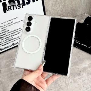 Ốp Lưng Điện Thoại Samsung Galaxy Z Fold Sạc Không Dây MagSafe Từ Tính - Vỏ Bảo Vệ Cứng Mờ Tương Thích Với Các Mẫu 8 7 6 5 4 Ultra
