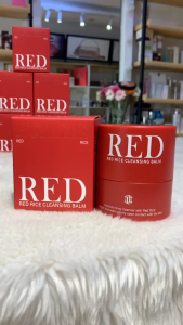 Sáp tẩy trang sạch sâu mịn mượt không khô da Humiere Red Rice Cleansing Balm Đỏ 50ml