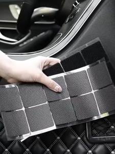SEAMETAL Tấm Lót Chân Ô Tô Tự Dính Miếng Dán Thảm Chống Trượt Dây Buộc Cố Định Cho Văn Phòng Tại Nhà Sử Dụng Dán