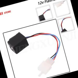 Electric Bicycle 12V LED Blinking Relay Turn Signal Flasher Three-wire 12V Blinking Led Lights Relay With Beep E-bike Parts