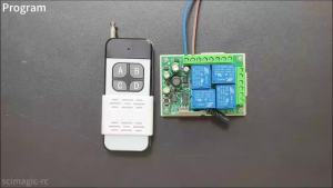 433Mhz RF Wireless Remote Control Switch AC 110V 120V 240V 220V 30A 4CH Relay For Garage Door Light Lamp Door Access System