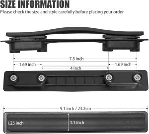 How to Repair American Tourister 85A Luggage Handles