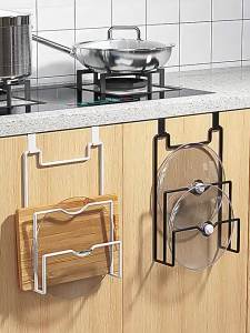 WUBUWEI | Non-drilling Wall Mount Multi-level Kitchen Storage Rack