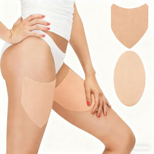 10Pcs Anti-Friction Invisible Thigh PatchSweat Absorption Anti-Chafing Thigh Pad StickerRelief PainWaterproof and Breathable