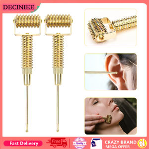 DECINIEE Facial Derma Roller Metal Massage Roller Face Massager Microneed-le Derma Roller Relaxation Slimming Beauty Heathy Skin Care Tool
