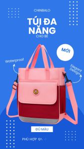 Túi đa năng túi học thêm học hè cao cấp