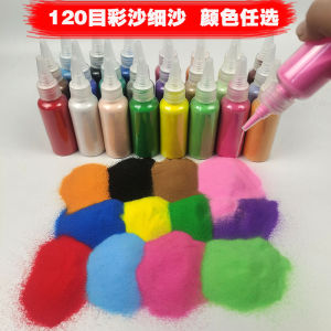 Bình Cát Nhiều Màu Sắc Bột Cát Thủ Công Biểu Diễn Bột Cát Rải Bột Cát Trong Chai Trang Trí Cưới Đồ Chơi Sáng Tạo Cho Trẻ Em