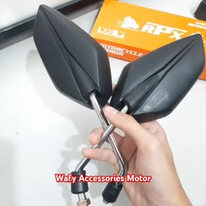 Sepasang Kaca Spion Motor Model Spion Jupiter Universal Honda Yamaha