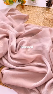 Tudung Satin Silk Metallic Shimmer Hijab Plain Cotton Long Shawl Muslim Wanita Satin Flowy Scarf 180*70cm