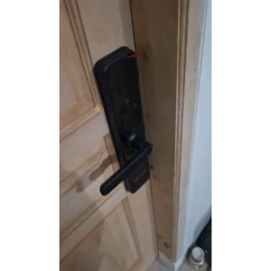 READY TaffHOME Smart Door Lock Kunci Pintu Rumah Sidik Jari Fingerprint Password Kartu Alarm XR25