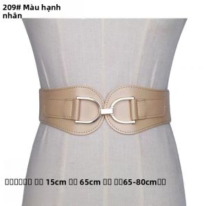 Thắt Lưng Da Thật Rộng Cho Nữ Thắt Lưng Co Giãn Trang Trí Váy Áo Len Áo Khoác Áo Khoác Lông Vũ Thắt Lưng